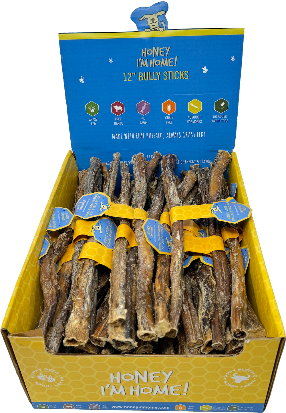 HONEY I’M HOME BULLY STICK 12”