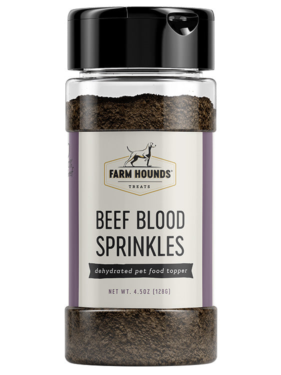 FARM HOUNDS TOPPERS: BEEF BLOOD SPRINKLES