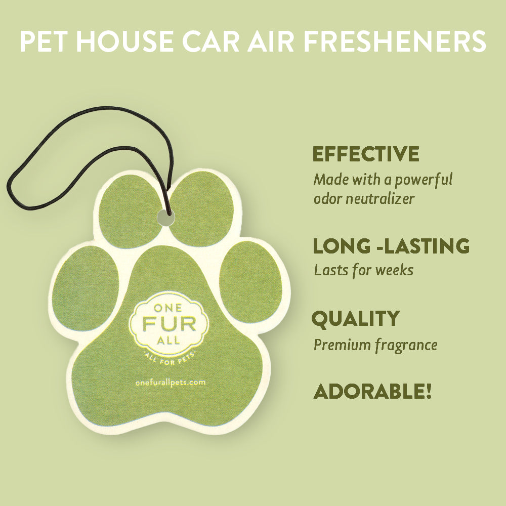 PET HOUSE CAR AIR FRESHENER FRESH CITRUS