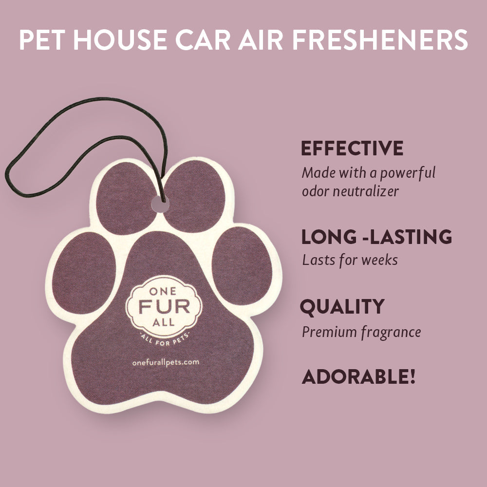 PET HOUSE CAR AIR FRESHENER LAVENDER GREEN TEA