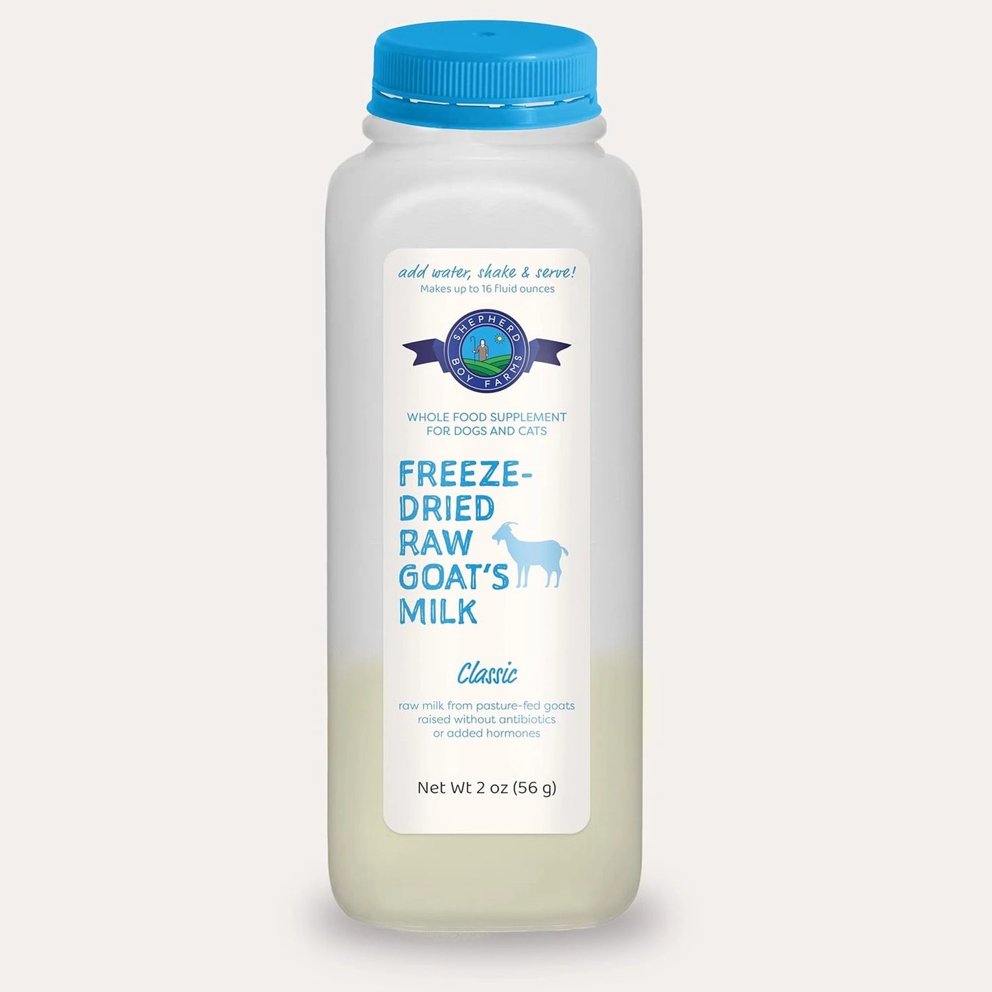 SHEPHERD BOY FARMS FREEZE DRIED GOAT MILK 2 oz