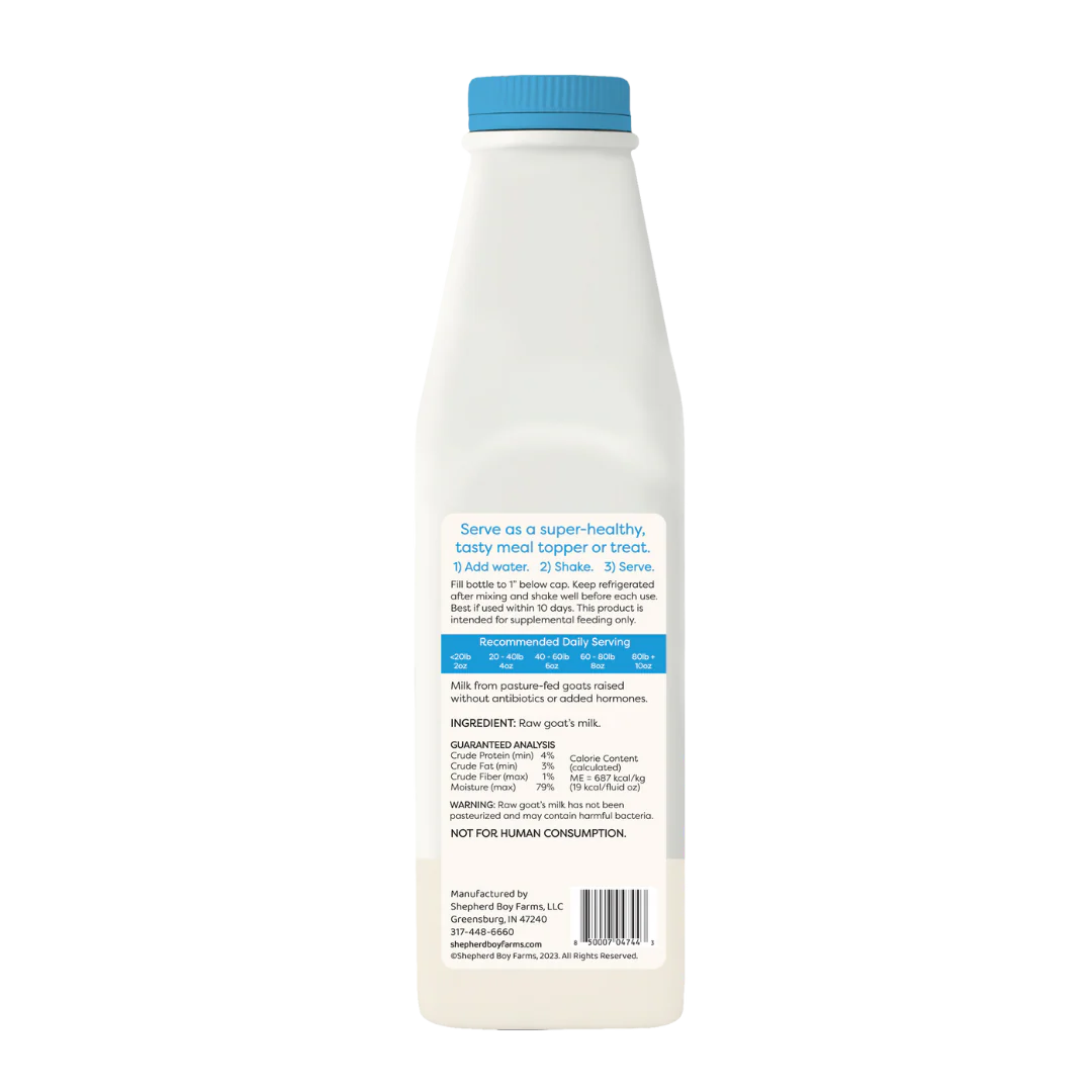 SHEPHERD BOY FARMS FREEZE DRIED GOAT MILK 5oz