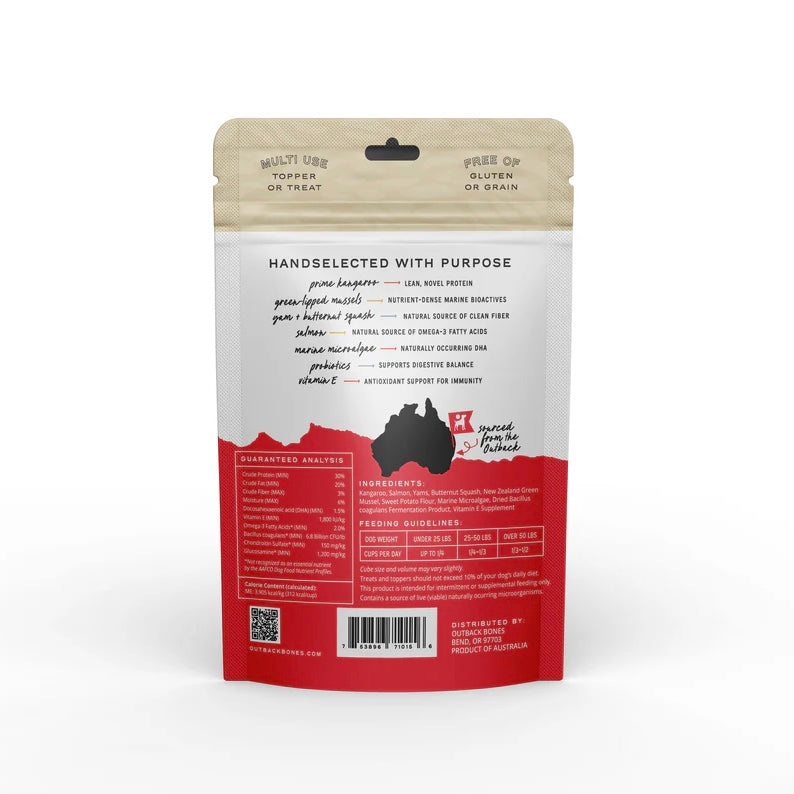OUTBACK BONES FREEZE DRIED KANGAROO TOPPER
