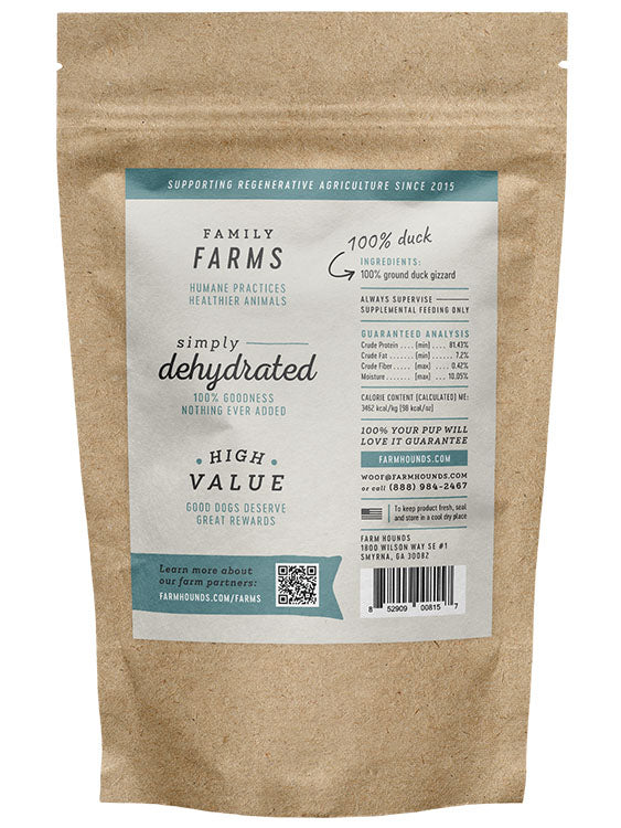 FARM HOUNDS DUCK GIZZARDS