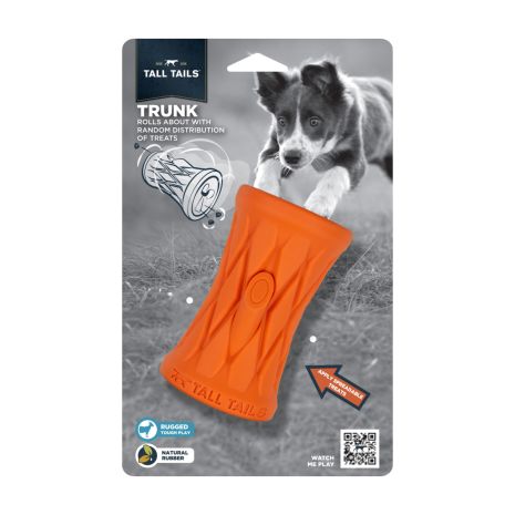 TALL TAILS NATURAL RUBBER TREE TRUNK REWARD DOG TOY