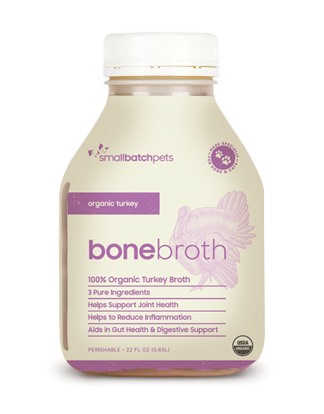 SMALL BATCH PETS FROZEN BONE BROTH: TURKEY