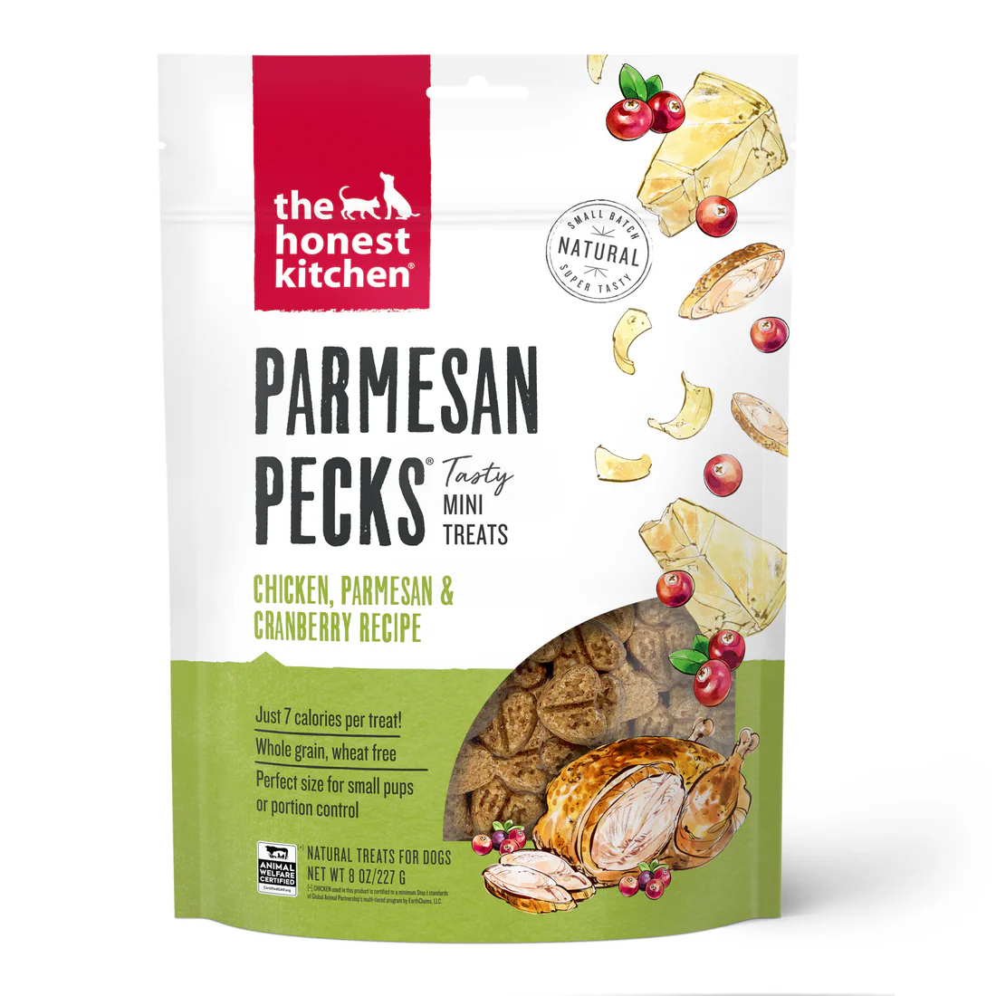 THE HONEST KITCHEN PARMESAN PECKS: CHICKEN & CRANBERRY RECIPE