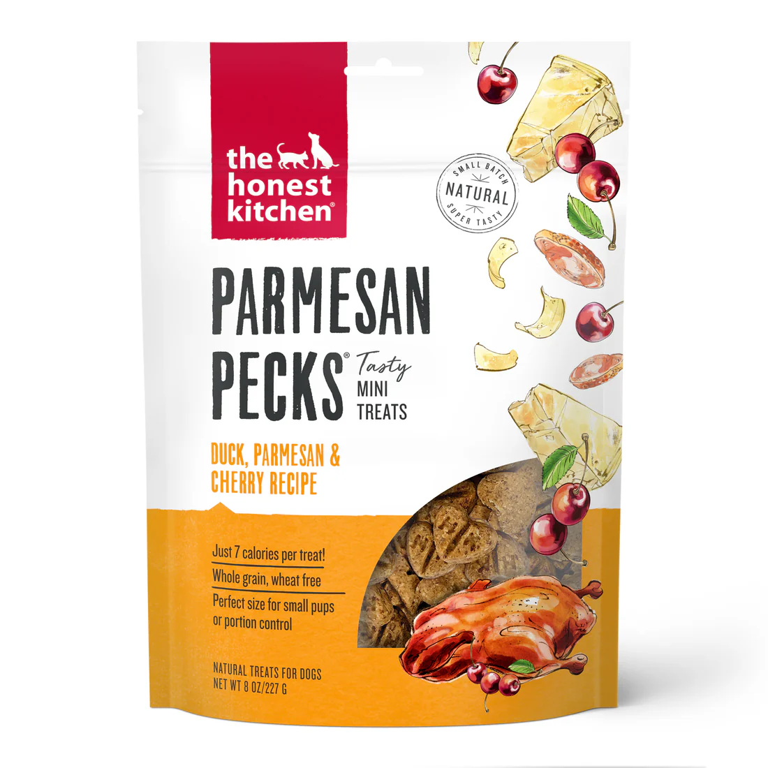 THE HONEST KITCHEN PARMESAN PECKS: DUCK & CHERRY RECIPE