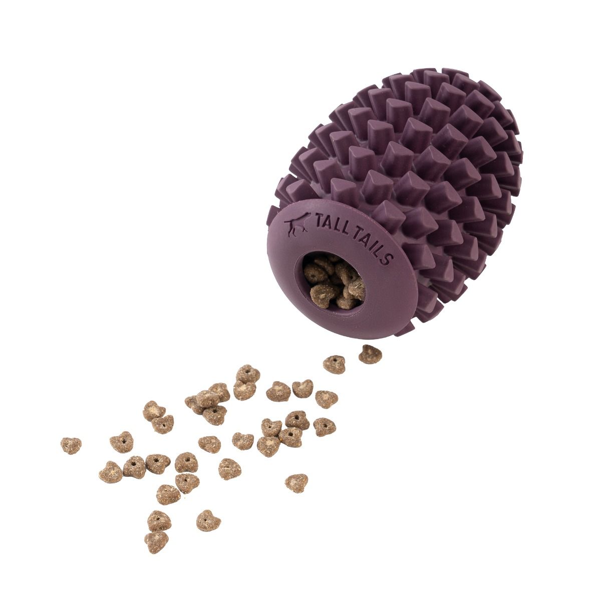 TALL TAILS NATURAL RUBBER PINECONE REWARD DOG TOY