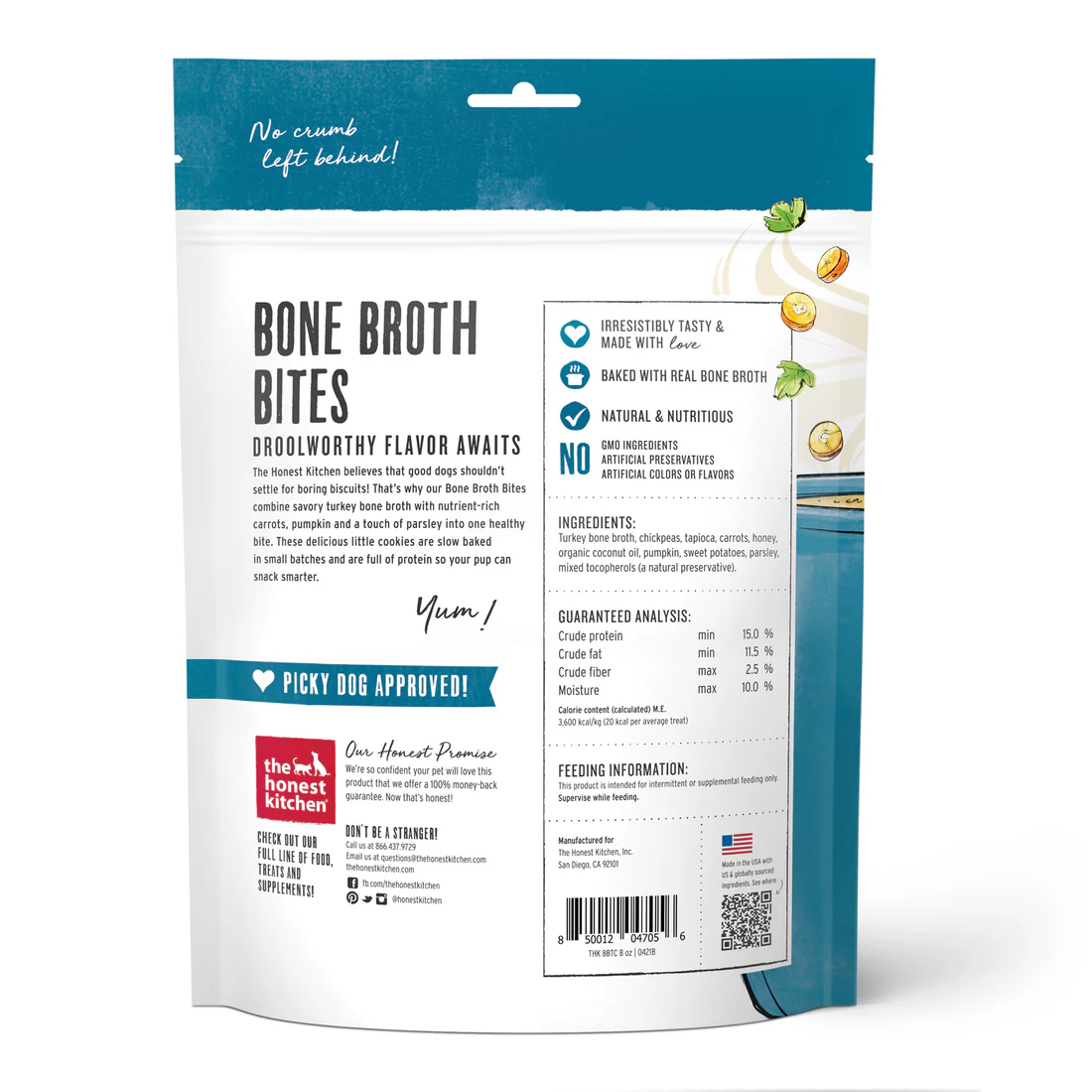 THE HONEST KITCHEN BONE BROTH BITES VARIETY PACK