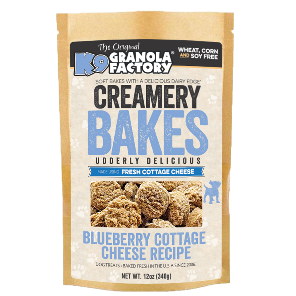 K9 GRANOLA CREAMERY BAKES BLUEBERRY COTTAGE CHEESE RECIPE