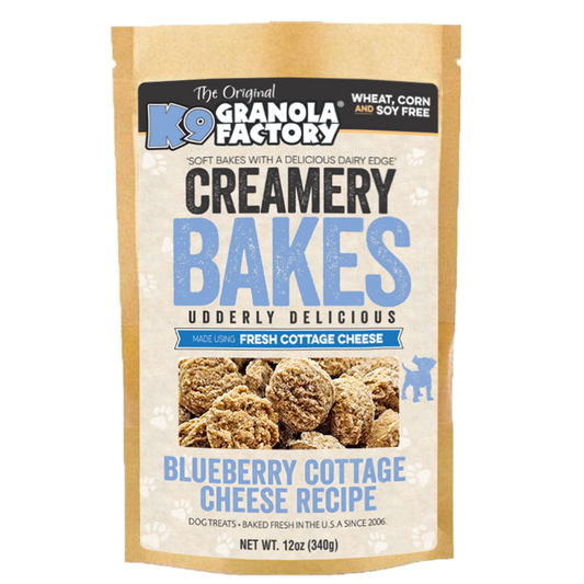 K9 GRANOLA CREAMERY BAKES BLUEBERRY COTTAGE CHEESE RECIPE