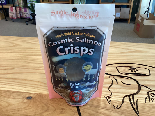 HAPPY CLAWS LUCKY PAWS SALMON CRISPS