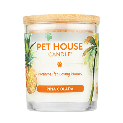 Pina Colada 9 oz Candle - For pet-loving homes
