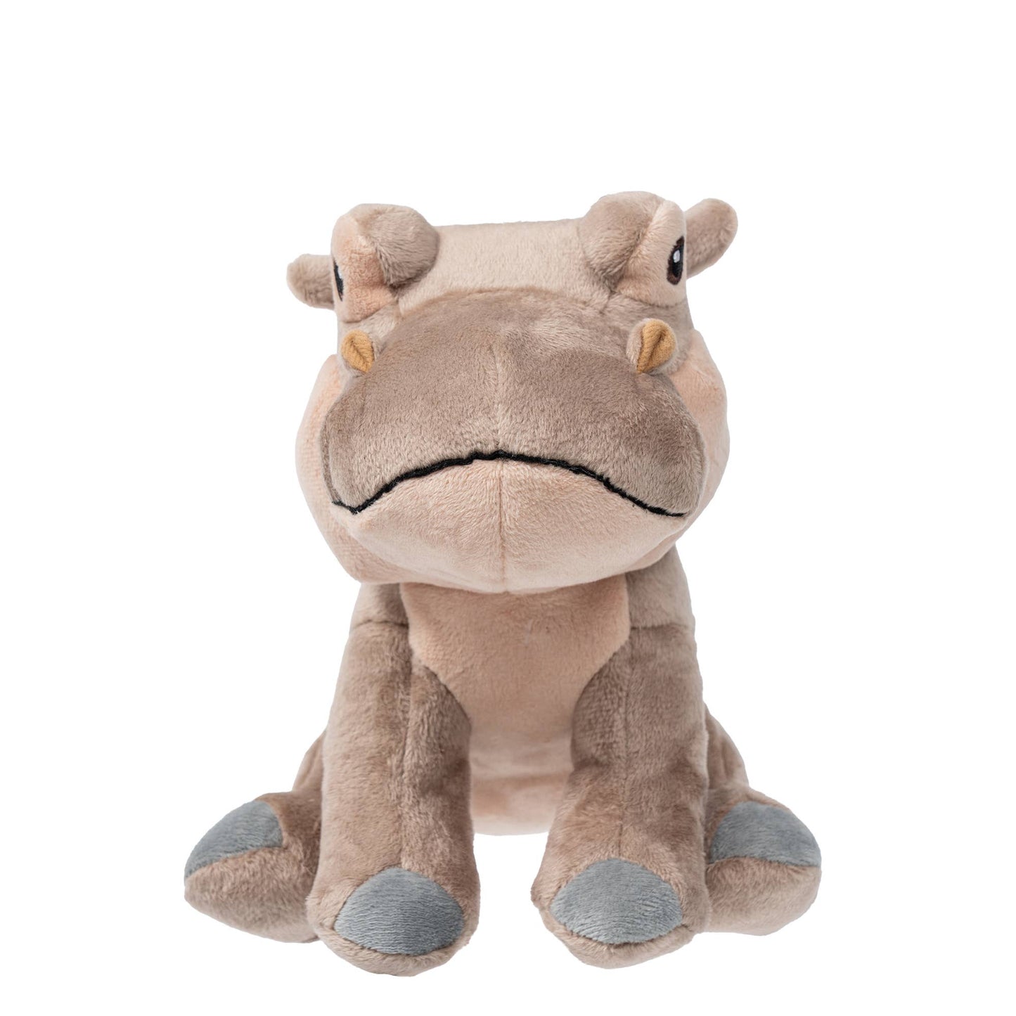 Hippo with Squeaker Dog Toy