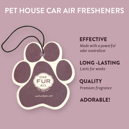 PET HOUSE CAR AIR FRESHENER LAVENDER GREEN TEA
