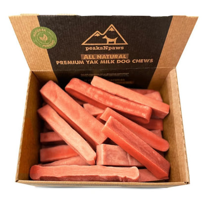 PEAKSNPAWS YAK CHEW - STRAWBERRY