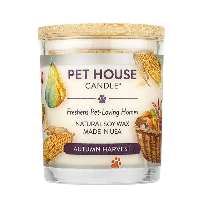 PET HOUSE CANDLE AUTUMN HARVEST