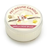 PET HOUSE CANDLE MINI CREME BRULEE