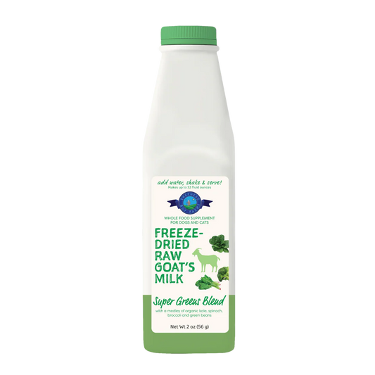 SHEPHERD BOY FARMS FREEZE DRIED GOAT MILK SUPER GREENS 2 oz