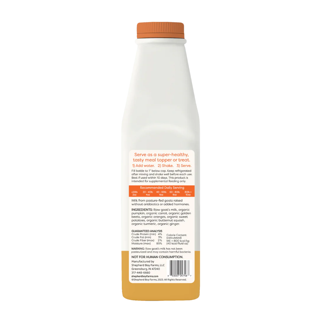 SHEPHERD BOY FARMS FREEZE DRIED GOAT MILK GOLDEN BLEND 2 oz