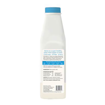 SHEPHERD BOY FARMS FREEZE DRIED GOAT MILK 5oz