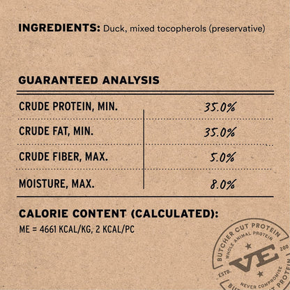 VITAL ESSENTIALS FREEZE DRIED DUCK BITES