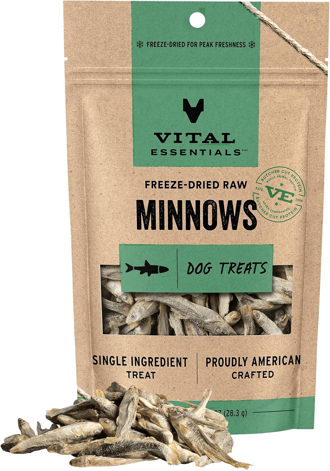 VITAL ESSENTIALS FREEZE DRIED MINNOWS