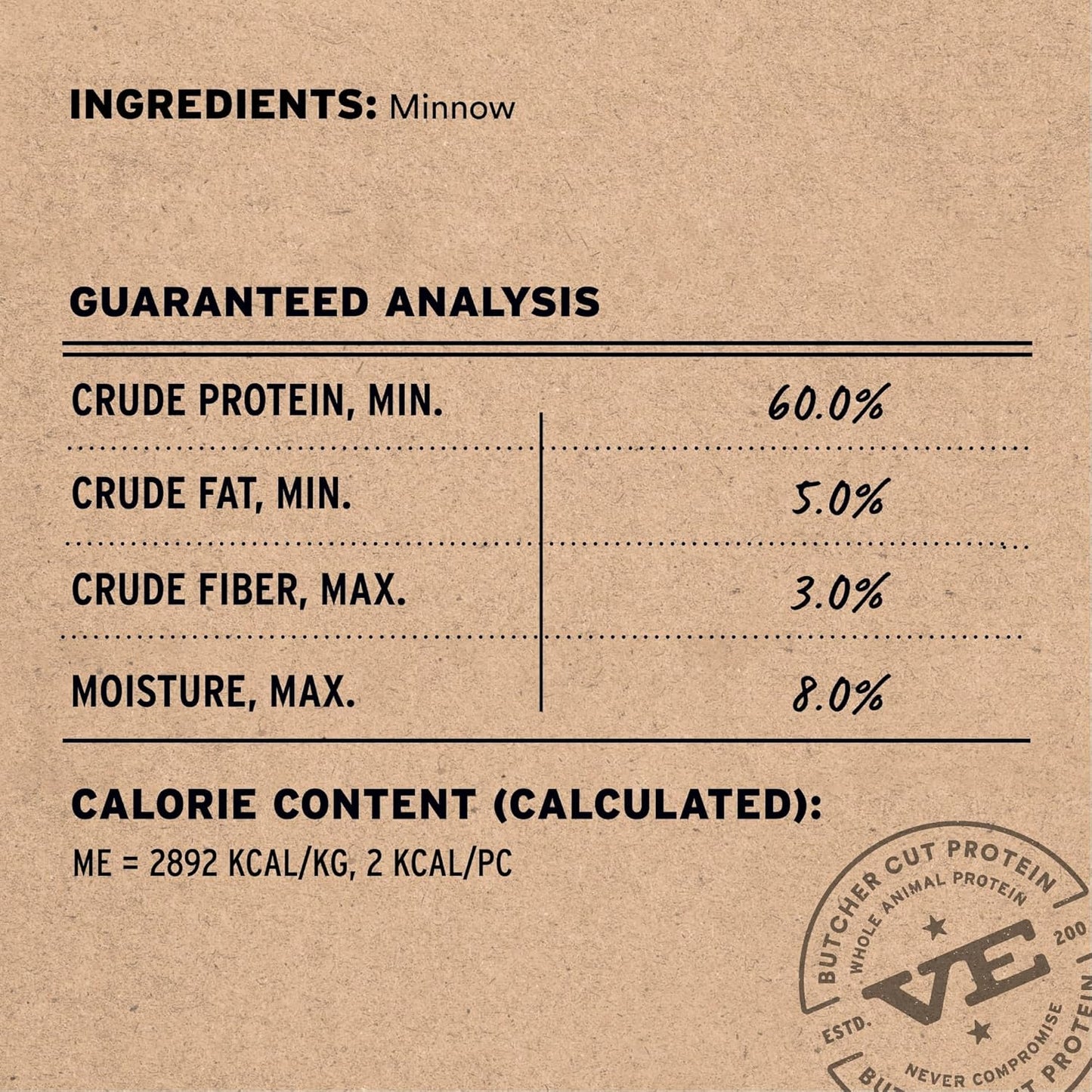 VITAL ESSENTIALS FREEZE DRIED MINNOWS