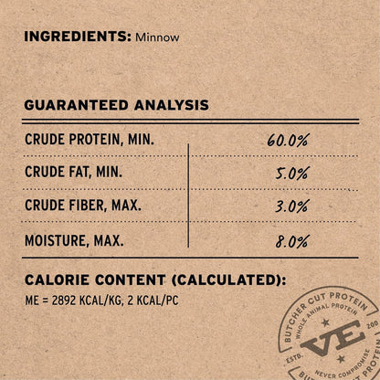 VITAL ESSENTIALS FREEZE DRIED MINNOWS