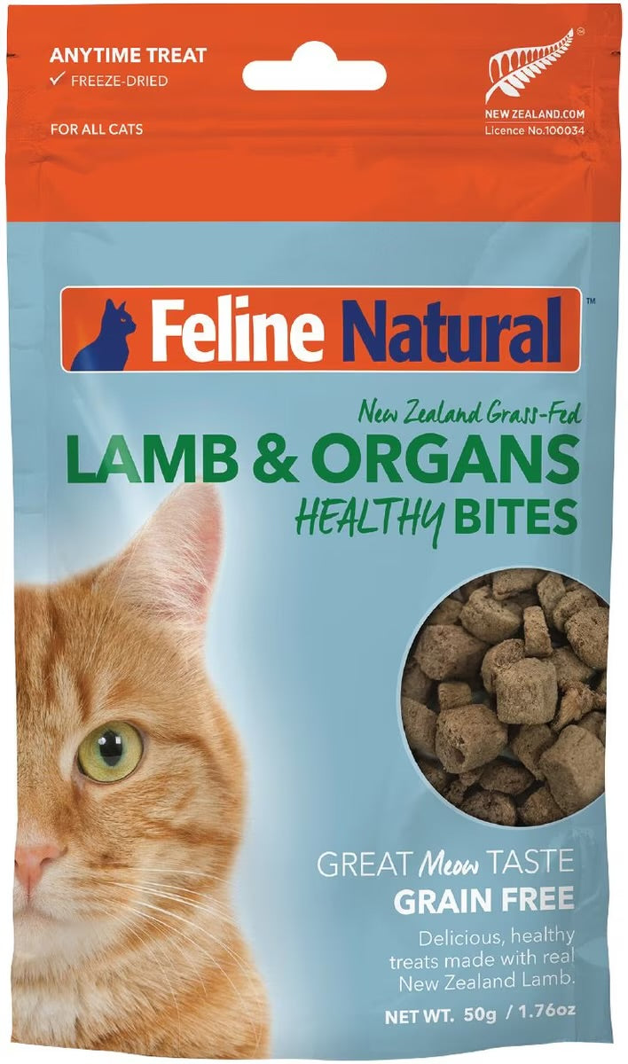 FELINE NATURAL LAMB & ORGAN HEALTHY BITES