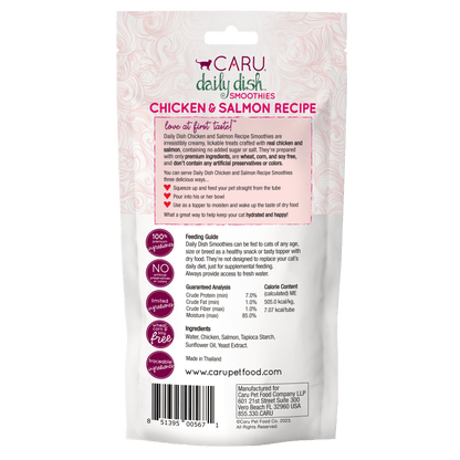 CARU DAILY DISH SMOOTHIES CHICKEN & SALMON