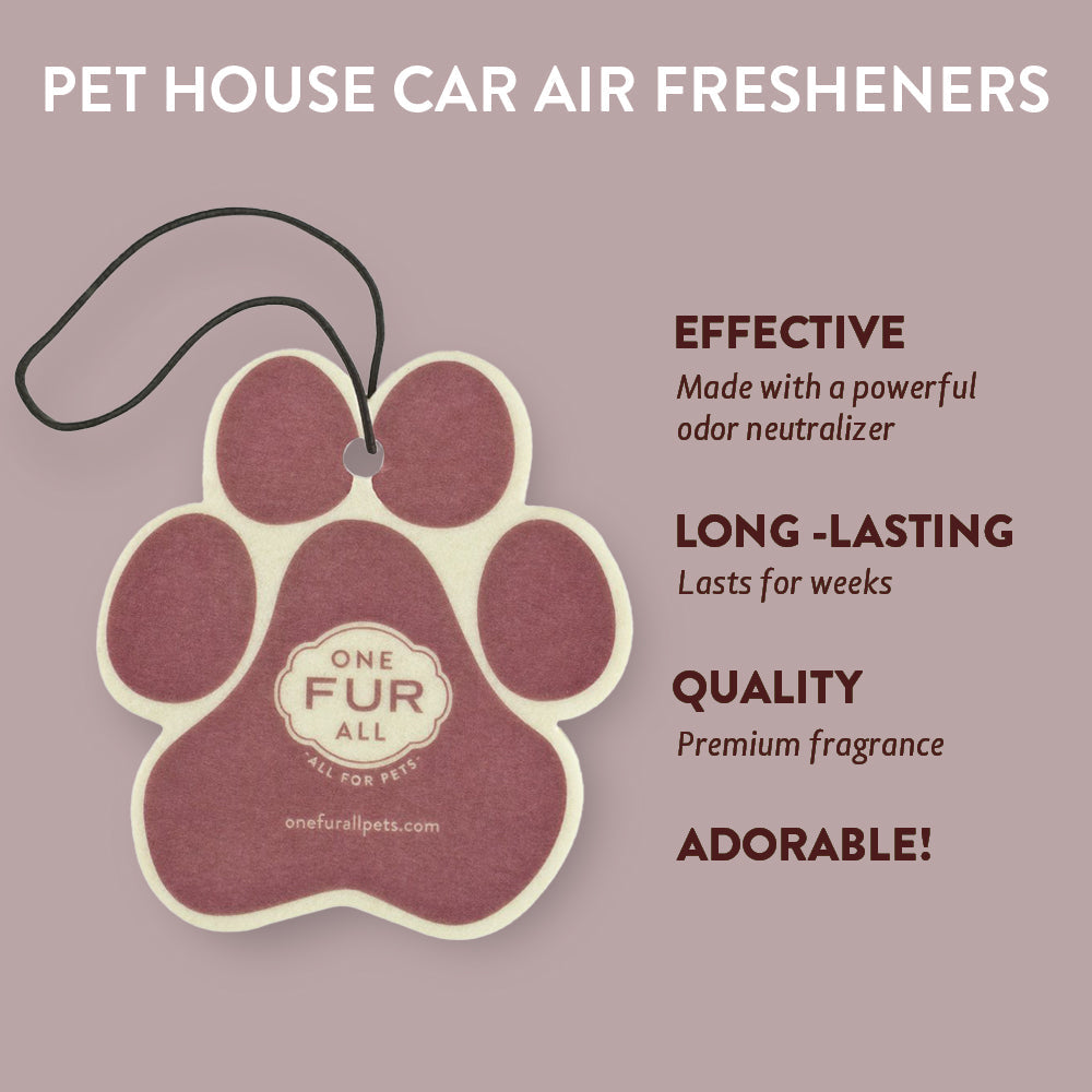 PET HOUSE CAR FRESHENER HOLIDAYS FUR ALL