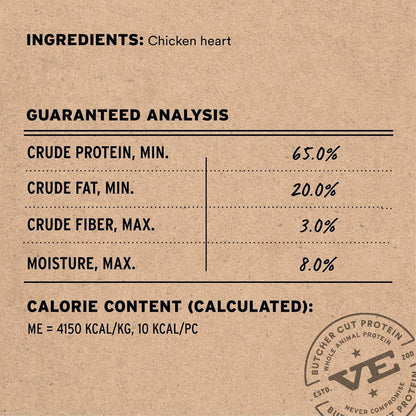 VITAL ESSENTIAL FREEZE DRIED CHICKEN HEARTS