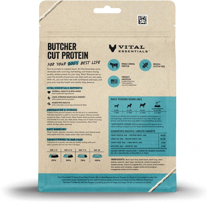 VITAL ESSENTIALS FREEZE DRIED RAW BEEF PROTEIN MIX IN