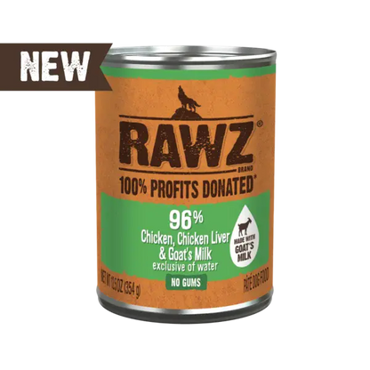 RAWZ CHICKEN, CHICKEN LIVER & GOAT’S MILK PATE