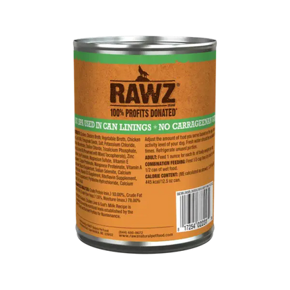 RAWZ CHICKEN, CHICKEN LIVER & GOAT’S MILK PATE