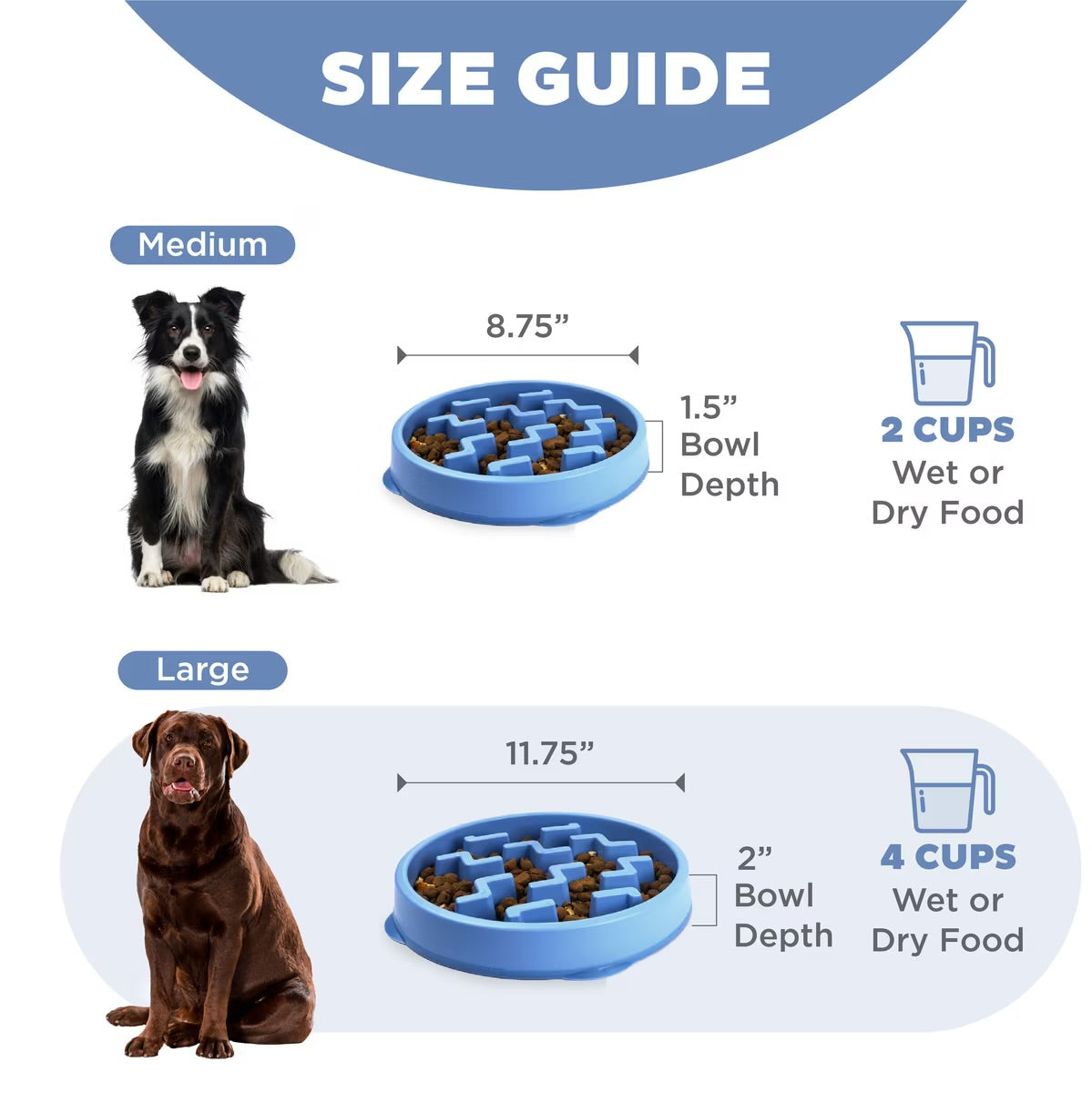OUTWARD HOUND FUN FEEDER BLUE NOTCH PATTERN