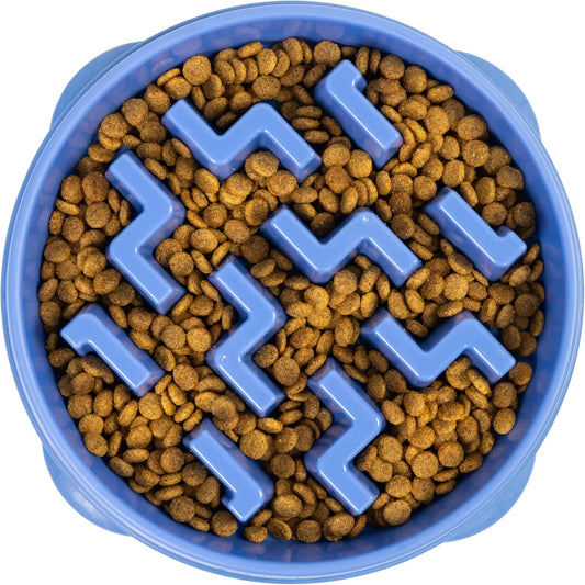 OUTWARD HOUND FUN FEEDER BLUE NOTCH PATTERN