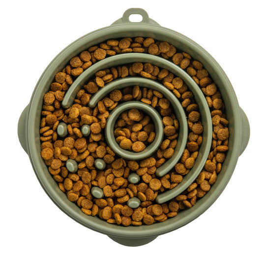 OUTWARD HOUND FUN FEEDER SAGE CIRCLE