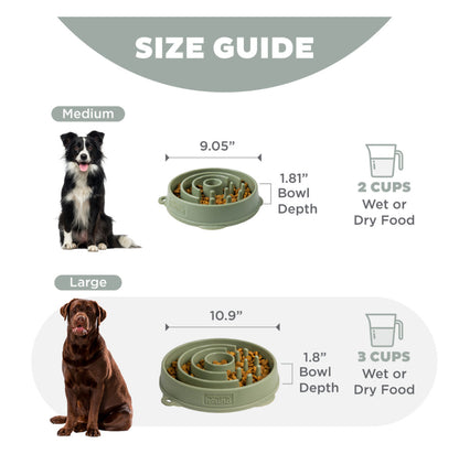 OUTWARD HOUND FUN FEEDER SAGE CIRCLE