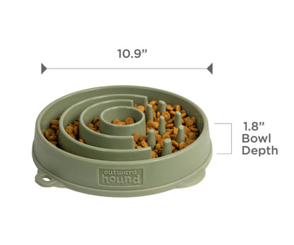 OUTWARD HOUND FUN FEEDER SAGE CIRCLE