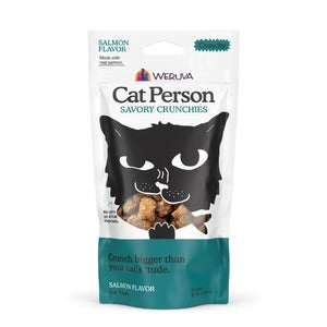 CAT PERSON SALMON SAVORY CRUNCHIES