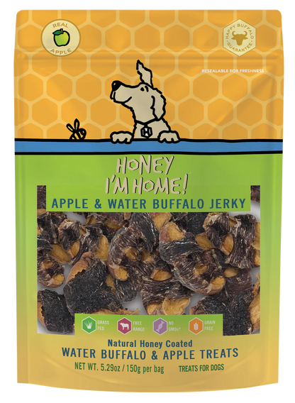 HONEY I’M HOME APPLE & WATER BUFFALO JERKY