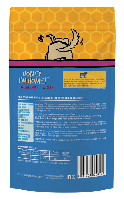 HONEYI’M HOME TREMENDA TWISTS