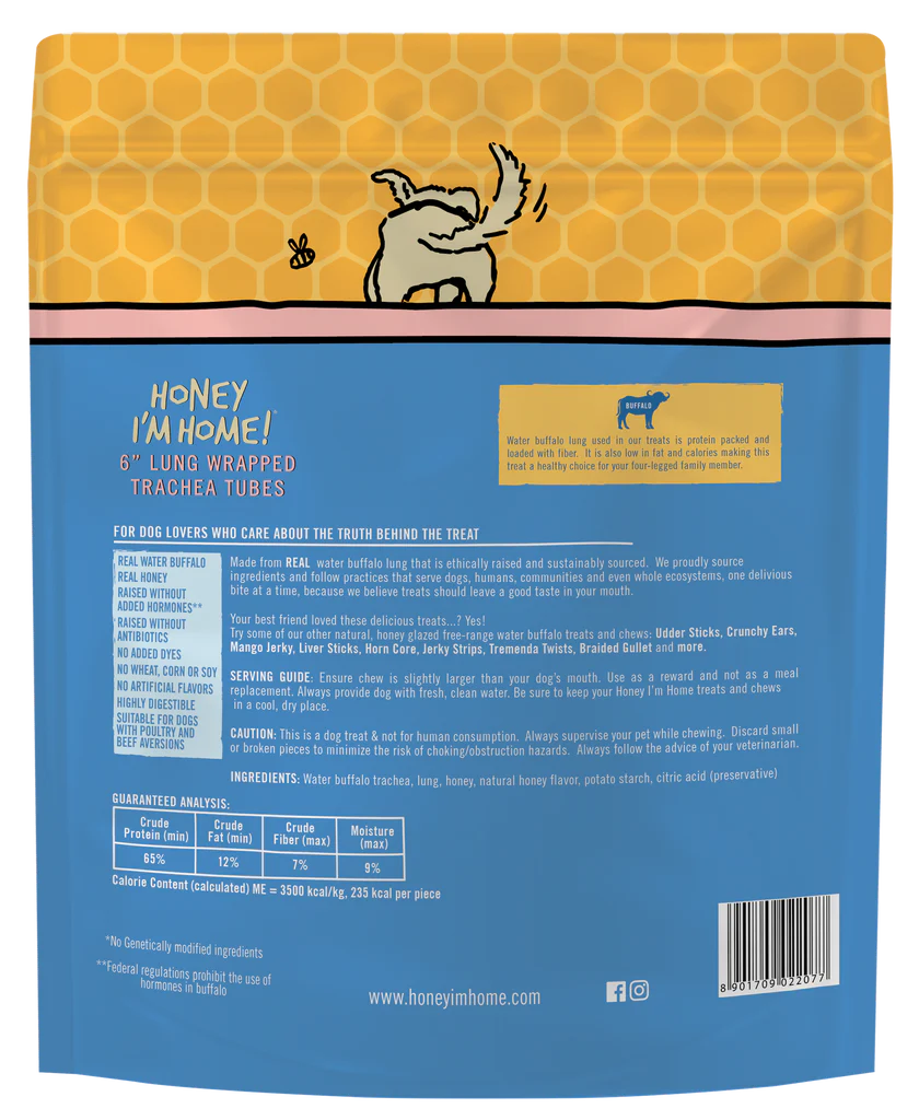 HONEY I’M HOME 6” WHEEZY WRAPS
