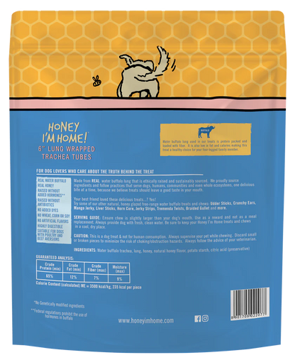 HONEY I’M HOME 6” WHEEZY WRAPS