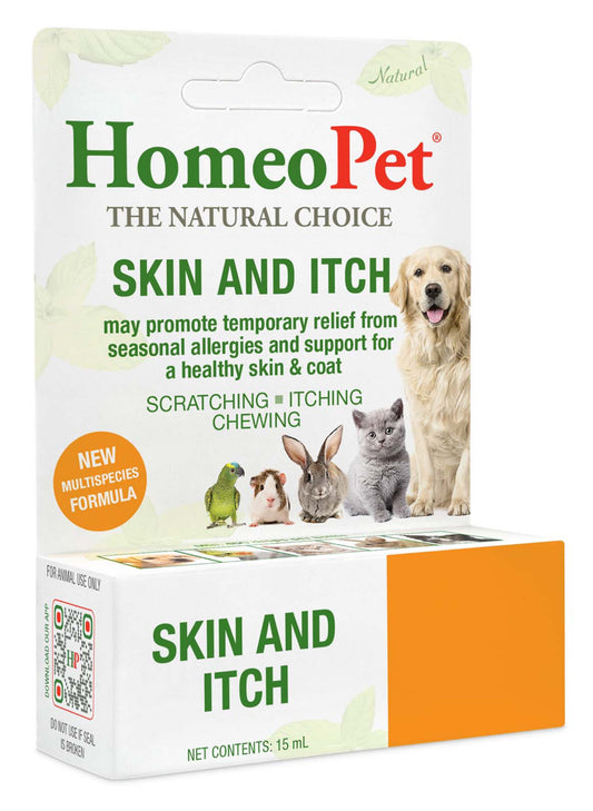 HOMEOPET SKIN AND ITCH MULTISPECIES