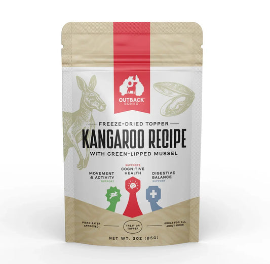 OUTBACK BONES FREEZE DRIED KANGAROO TOPPER