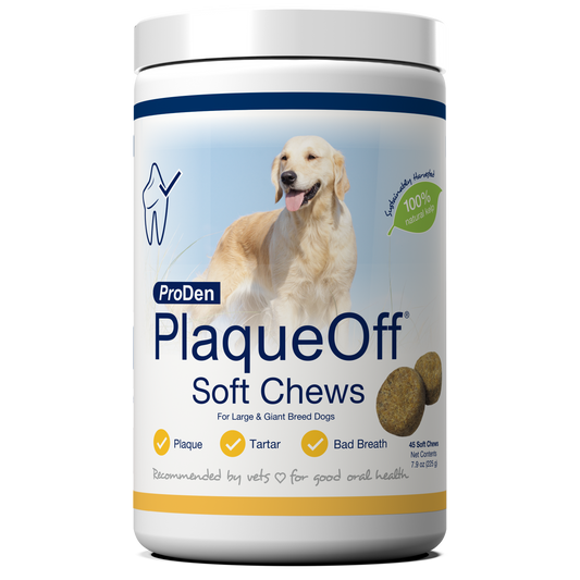 PRODEN PLAQUEOFF SOFT CHEW LG/XL DOGS